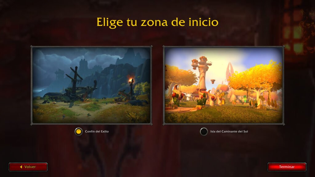 WoW Repack TrinityCore - Shadowlands 9.2.7.45745 en Español 5 paladin zona de inicio