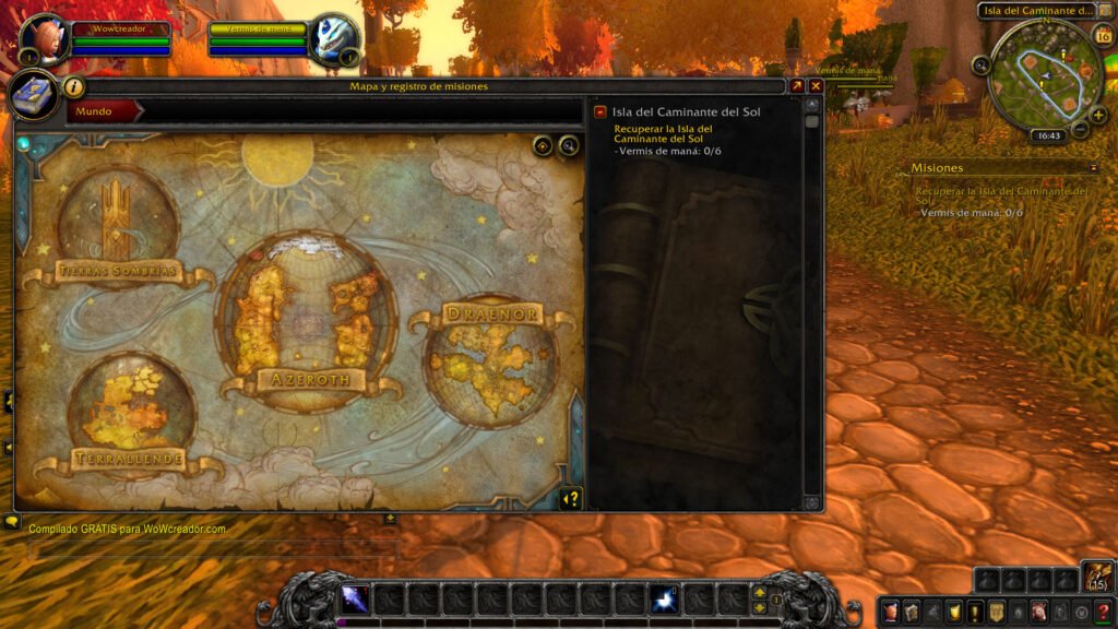 WoW Repack TrinityCore - Shadowlands 9.2.7.45745 en Español 6 wow mapas shadowlands